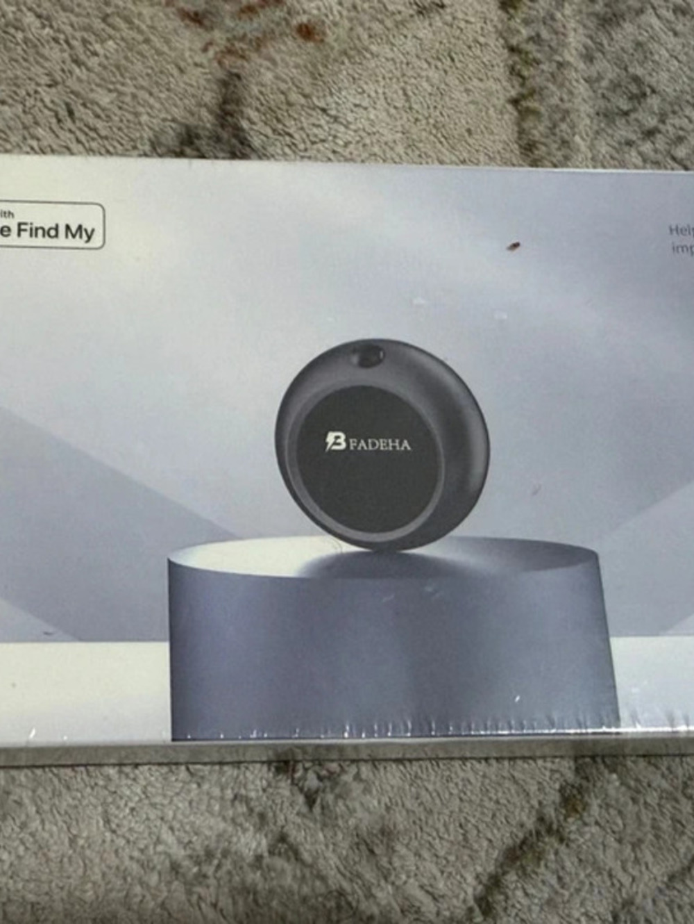 4-Pack Smart Key Finder / Bluetooth Tracker (Black)